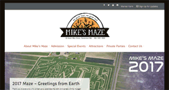 Desktop Screenshot of mikesmaze.com